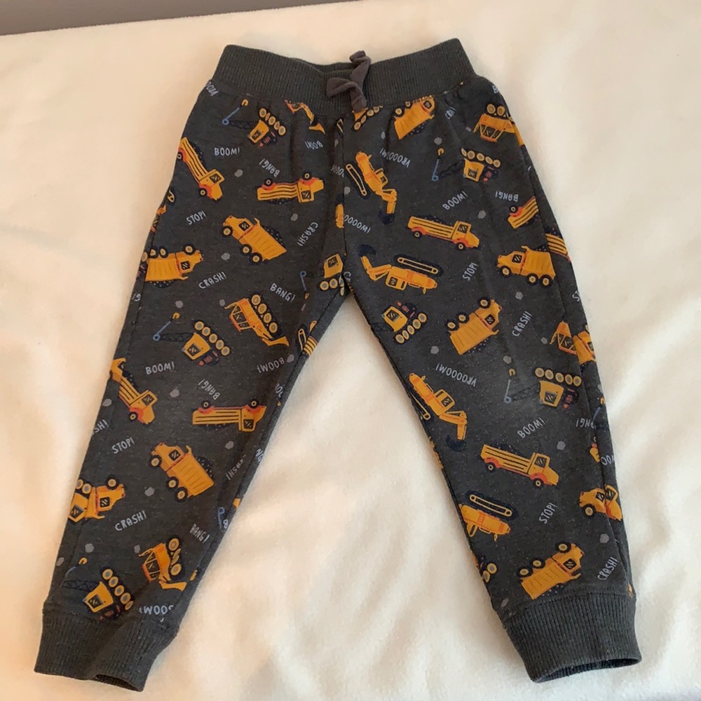 Boys sweat construction pants